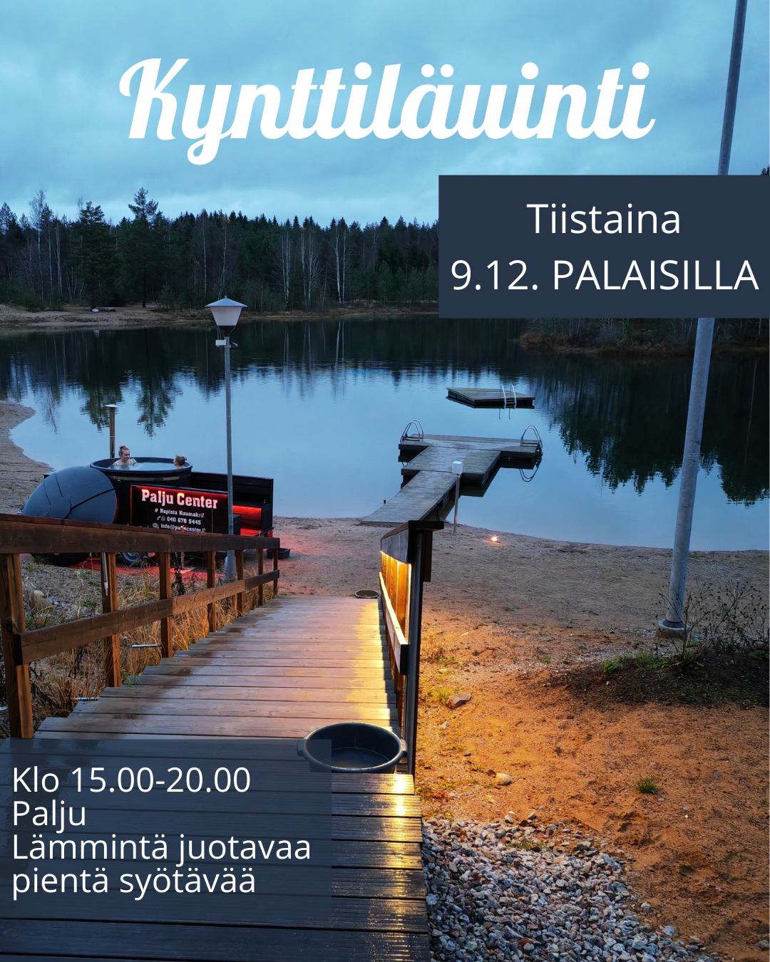 Kynttiläuinti mainos