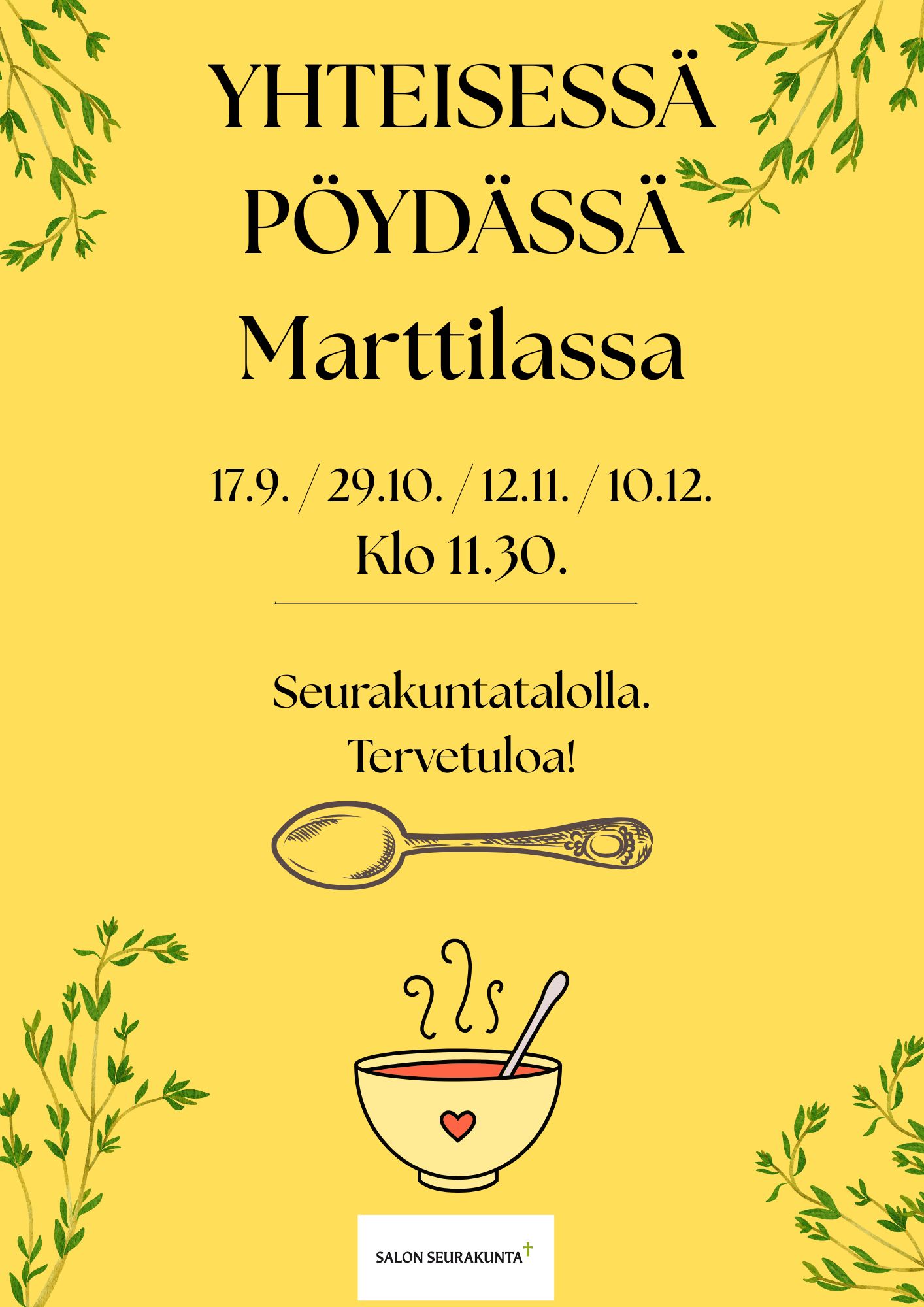 Yhteisessä pöydässä mainos